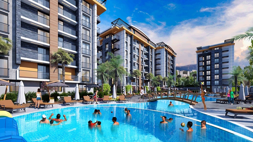 1+1 and 2+1 apartments in Belek Antalya area