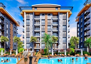 1+1 and 2+1 apartments in Belek Antalya area