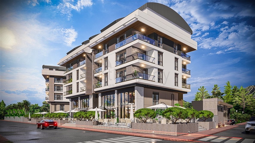 2+1 duplex apartments in the Persimmon - Antalya neighborhood 2+1 duplex apartments in the Persimmon - Antalya neighborhood