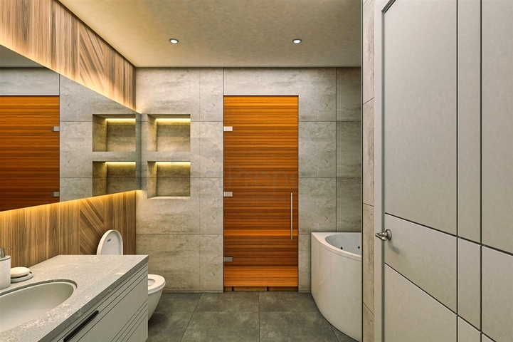 2+1 duplex apartments in the Persimmon - Antalya neighborhood 2+1 duplex apartments in the Persimmon - Antalya neighborhood