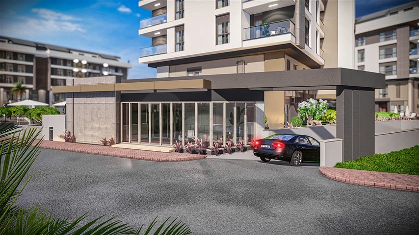 2+1 duplex apartments in the Persimmon - Antalya neighborhood 2+1 duplex apartments in the Persimmon - Antalya neighborhood