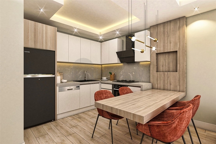 2+1 duplex apartments in the Persimmon - Antalya neighborhood 2+1 duplex apartments in the Persimmon - Antalya neighborhood