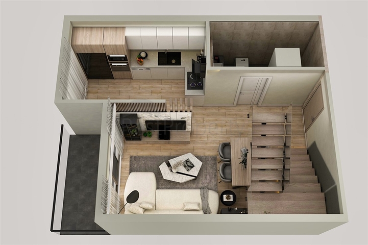 2+1 duplex apartments in the Persimmon - Antalya neighborhood 2+1 duplex apartments in the Persimmon - Antalya neighborhood