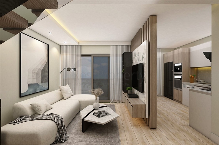 2+1 duplex apartments in the Persimmon - Antalya neighborhood 2+1 duplex apartments in the Persimmon - Antalya neighborhood