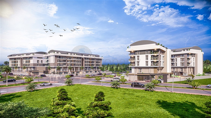 2+1 duplex apartments in the Persimmon - Antalya neighborhood 2+1 duplex apartments in the Persimmon - Antalya neighborhood