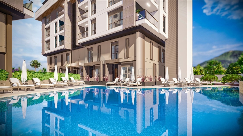 2+1 duplex apartments in the Persimmon - Antalya neighborhood 2+1 duplex apartments in the Persimmon - Antalya neighborhood