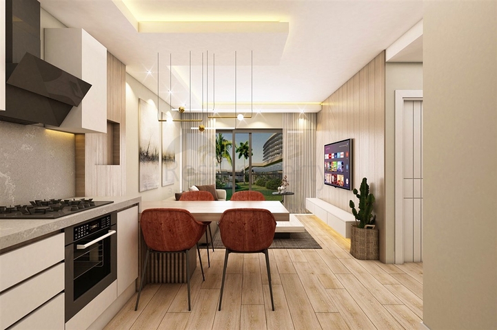 2+1 duplex apartments in the Persimmon - Antalya neighborhood 2+1 duplex apartments in the Persimmon - Antalya neighborhood