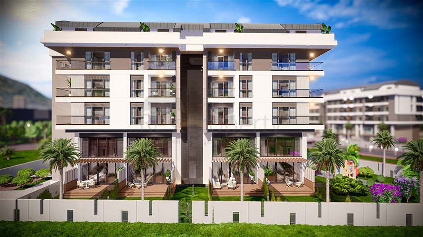 2+1 duplex apartments in the Persimmon - Antalya neighborhood 2+1 duplex apartments in the Persimmon - Antalya neighborhood