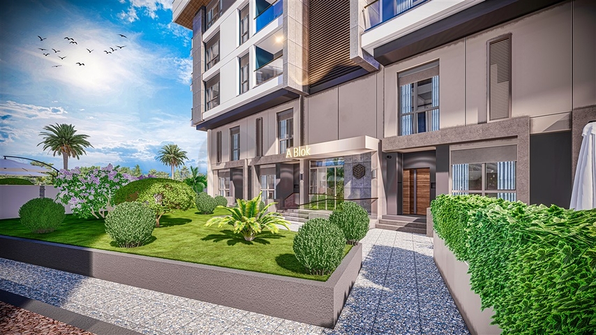 2+1 duplex apartments in the Persimmon - Antalya neighborhood 2+1 duplex apartments in the Persimmon - Antalya neighborhood