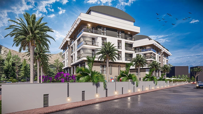 2+1 duplex apartments in the Persimmon - Antalya neighborhood 2+1 duplex apartments in the Persimmon - Antalya neighborhood