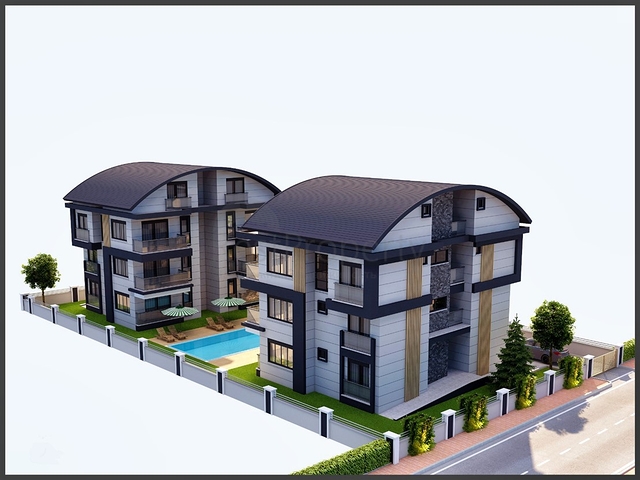 1+1 , 2+1 and 3+1 apartments in Belek Antalya area 