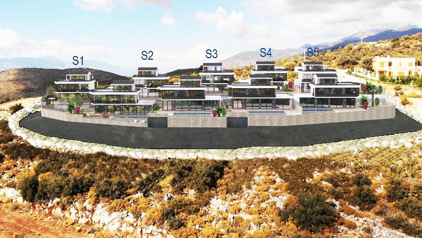 4+1 villa in Fethiye - Antalya area