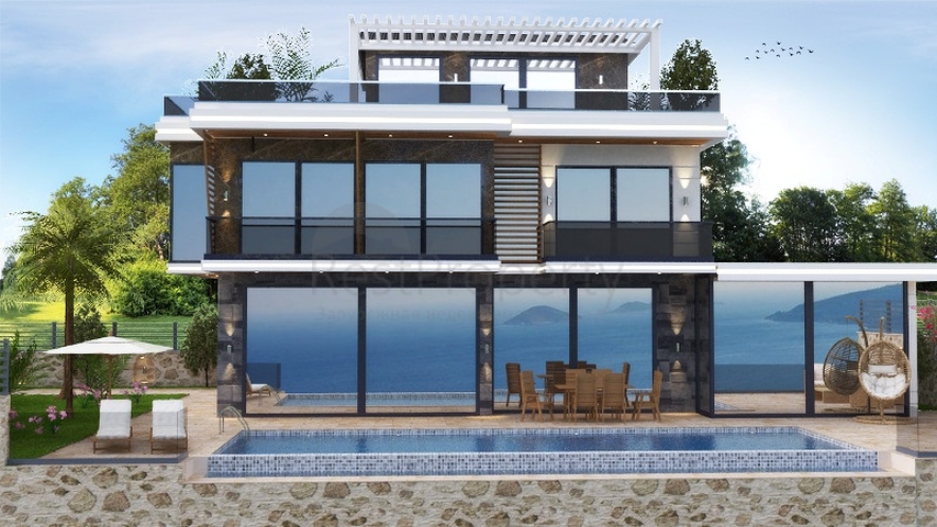 4+1 villa in Fethiye - Antalya area