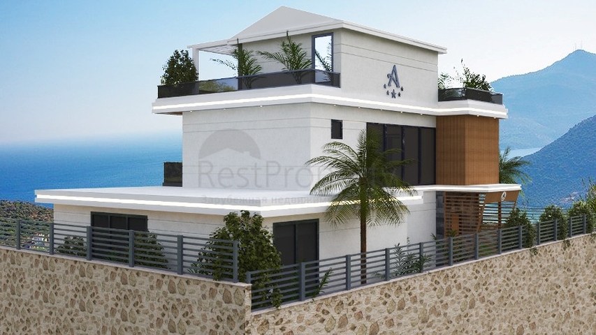4+1 villa in Fethiye - Antalya area