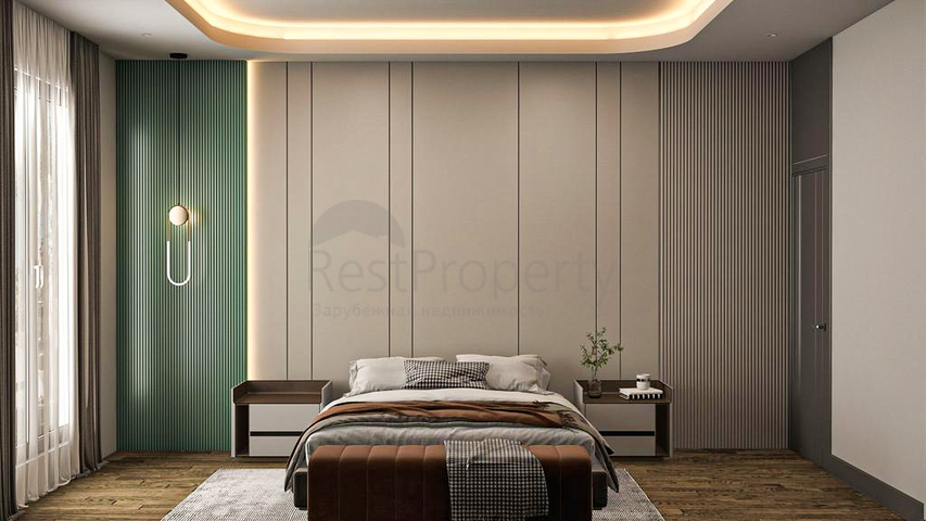 5+1 villa in Doshemealti - Antalya area