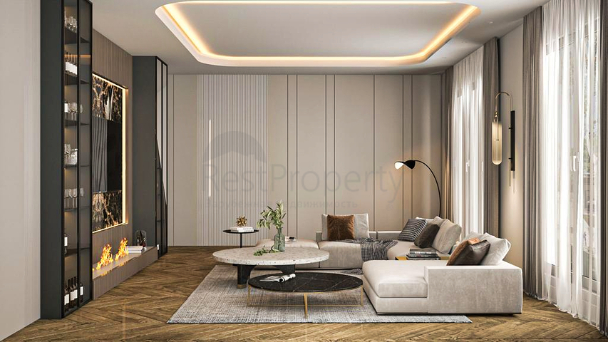 5+1 villa in Doshemealti - Antalya area