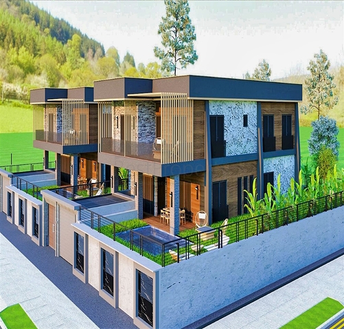 5+1 villa in Doshemealti - Antalya area