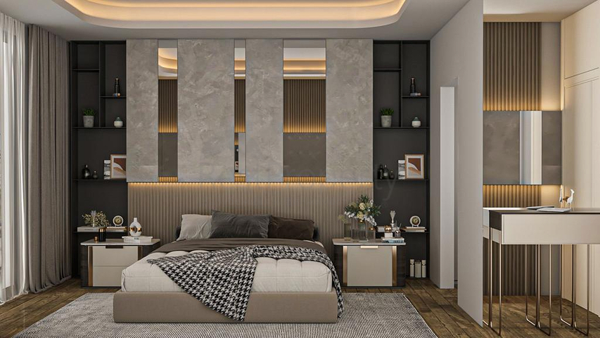 5+1 villa in Doshemealti - Antalya area