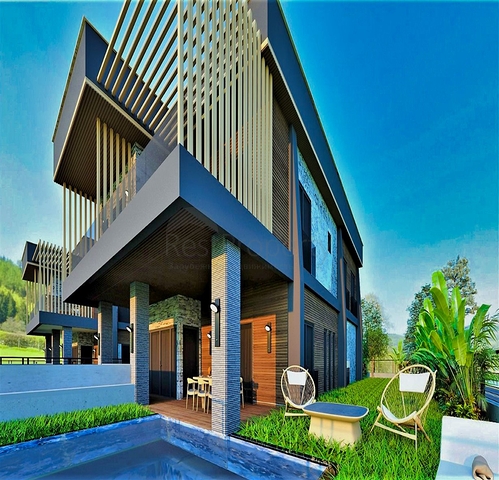 5+1 villa in Doshemealti - Antalya area