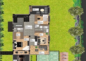 5+1 villa in Doshemealti - Antalya area