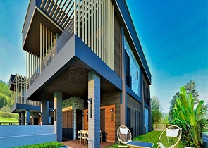 5+1 villa in Doshemealti - Antalya area