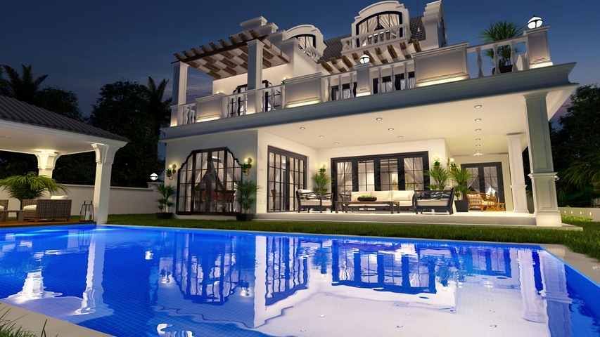 4+1 villa in Fethiye - Antalya area