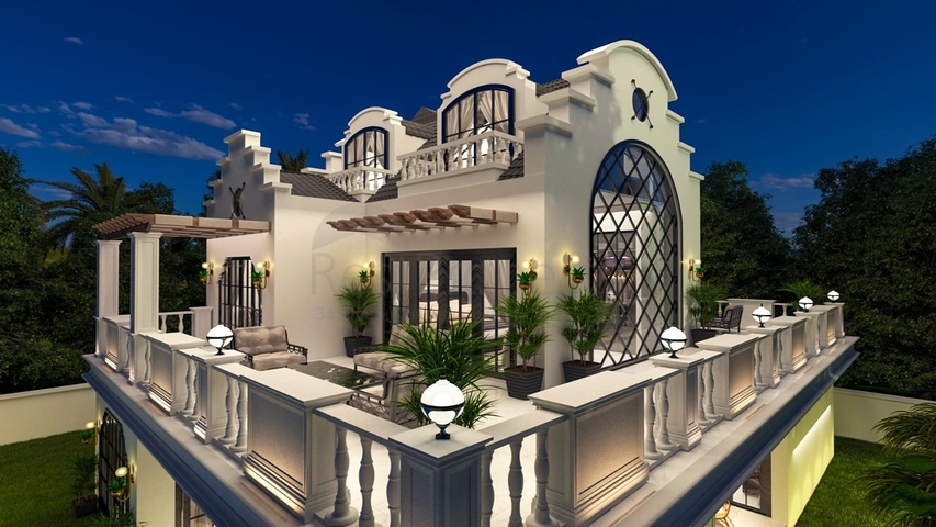 4+1 villa in Fethiye - Antalya area