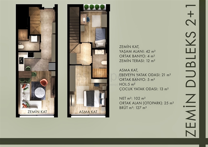 Investment project in the Altyntas - Antalya area