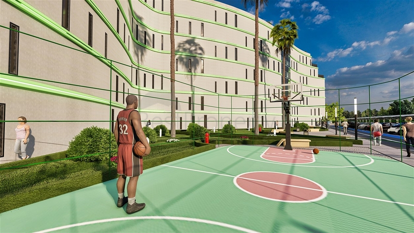 An investment project in the Zeytinlik - Antalya microdistrict 