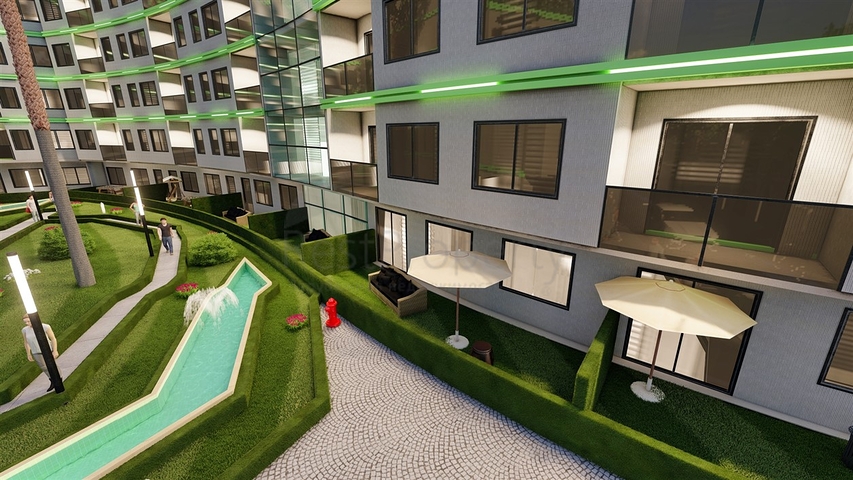 An investment project in the Zeytinlik - Antalya microdistrict 