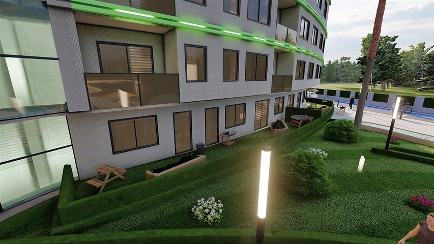 An investment project in the Zeytinlik - Antalya microdistrict 