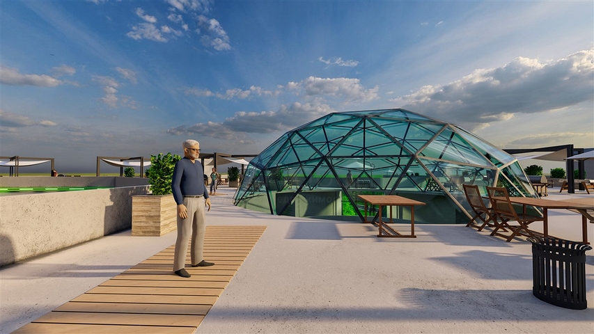 An investment project in the Zeytinlik - Antalya microdistrict 