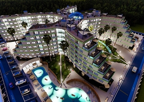 An investment project in the Zeytinlik - Antalya microdistrict 