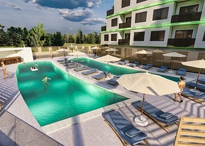 An investment project in the Zeytinlik - Antalya microdistrict 