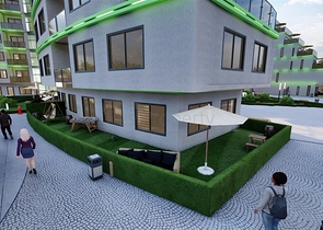 An investment project in the Zeytinlik - Antalya microdistrict 