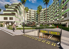 An investment project in the Zeytinlik - Antalya microdistrict 