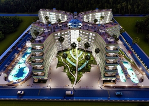 An investment project in the Zeytinlik - Antalya microdistrict 