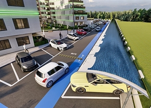 An investment project in the Zeytinlik - Antalya microdistrict 