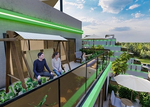 An investment project in the Zeytinlik - Antalya microdistrict 