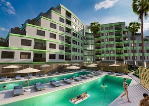 An investment project in the Zeytinlik - Antalya microdistrict 