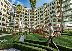 An investment project in the Zeytinlik - Antalya microdistrict 
