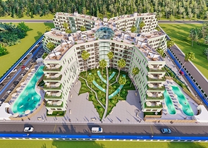 An investment project in the Zeytinlik - Antalya microdistrict 