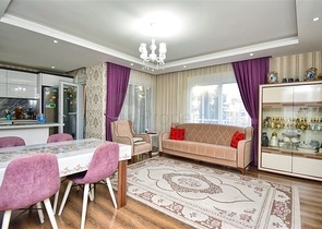 A 3+1 apartment in the Persimmon - Antalya neighborhood