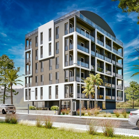 Investment project in Uchgen - Antalya microdistrict 