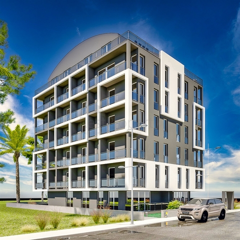 Investment project in Uchgen - Antalya microdistrict 