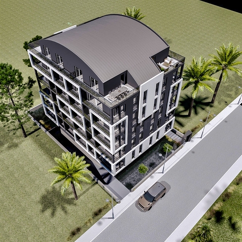 Investment project in Uchgen - Antalya microdistrict 