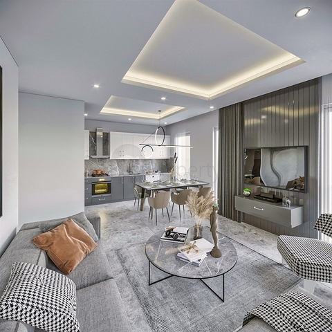 Investment project in Uchgen - Antalya microdistrict 