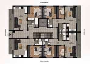 Investment project in Uchgen - Antalya microdistrict 