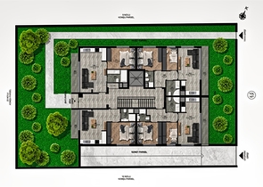 Investment project in Uchgen - Antalya microdistrict 