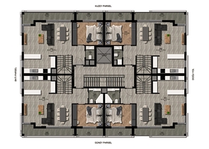 Investment project in Uchgen - Antalya microdistrict 